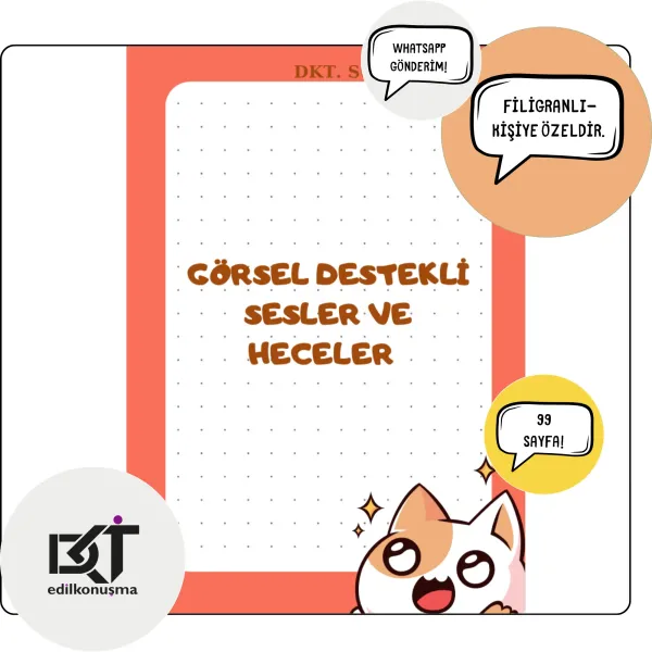 Görsel Destekli Sesler ve Heceler PDF