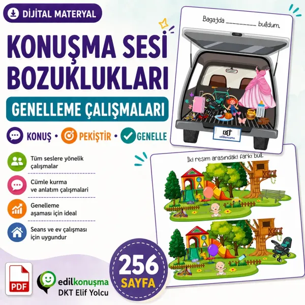 Konuşma Sesi Bozuklukları Genelleme PDF
