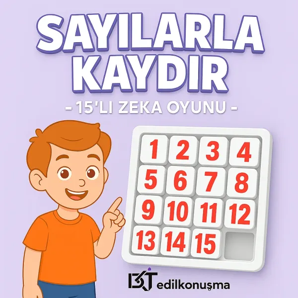 Sayılarla Kaydır - 15’ Li Zeka Oyunu