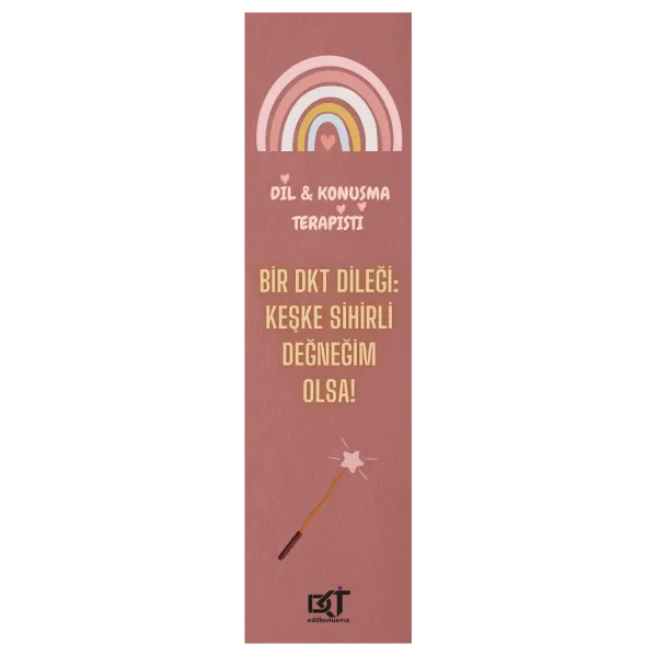 DKT Kitap Ayracı - Keşke Sihirli Değneğim Olsa!