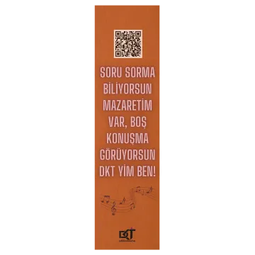 DKT Kitap Ayracı - Mazaretim Var!