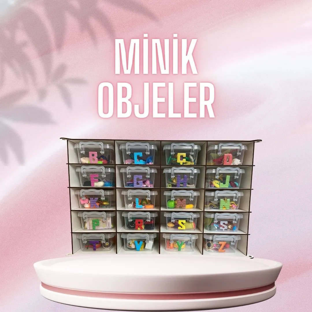Minik Objeler Seti İle Eğlenceli Ve Etkili Dil Ve Konuşma Terapisi
