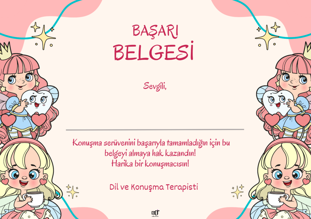 PRENSES BAŞARI BELGESİ