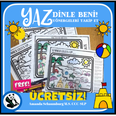 YAZ! DİNLE!
