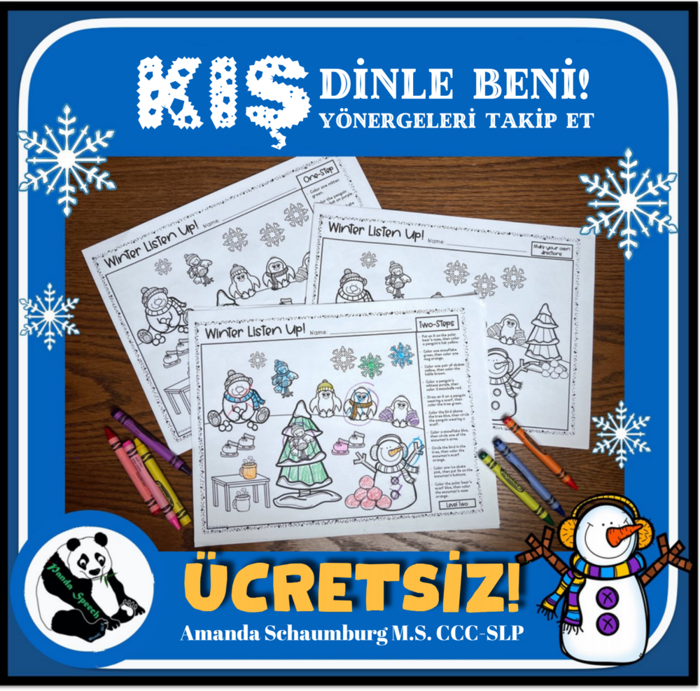 KIŞ ! DİNLE!