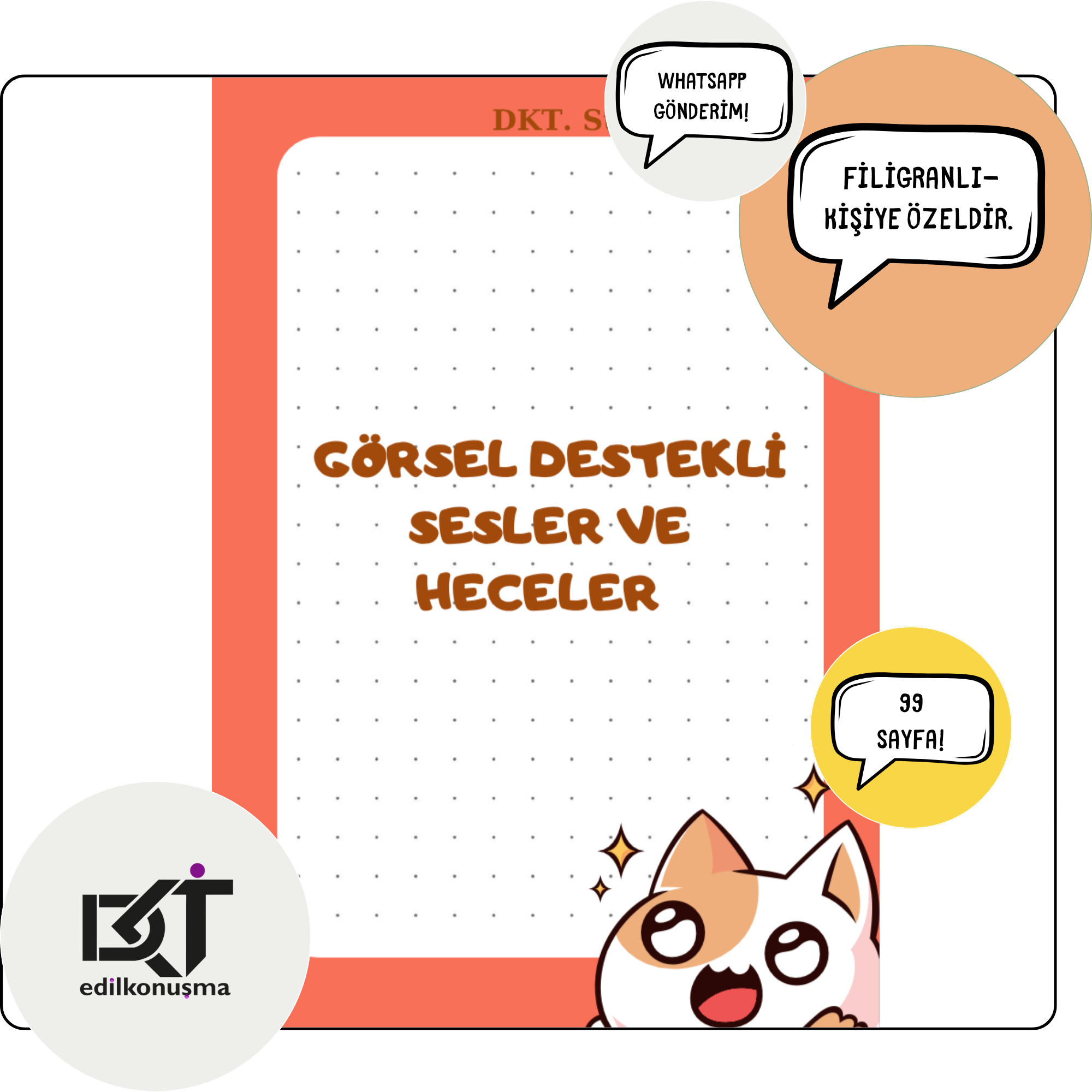 GÖRSEL DESTEKLİ SESLER VE HECELER