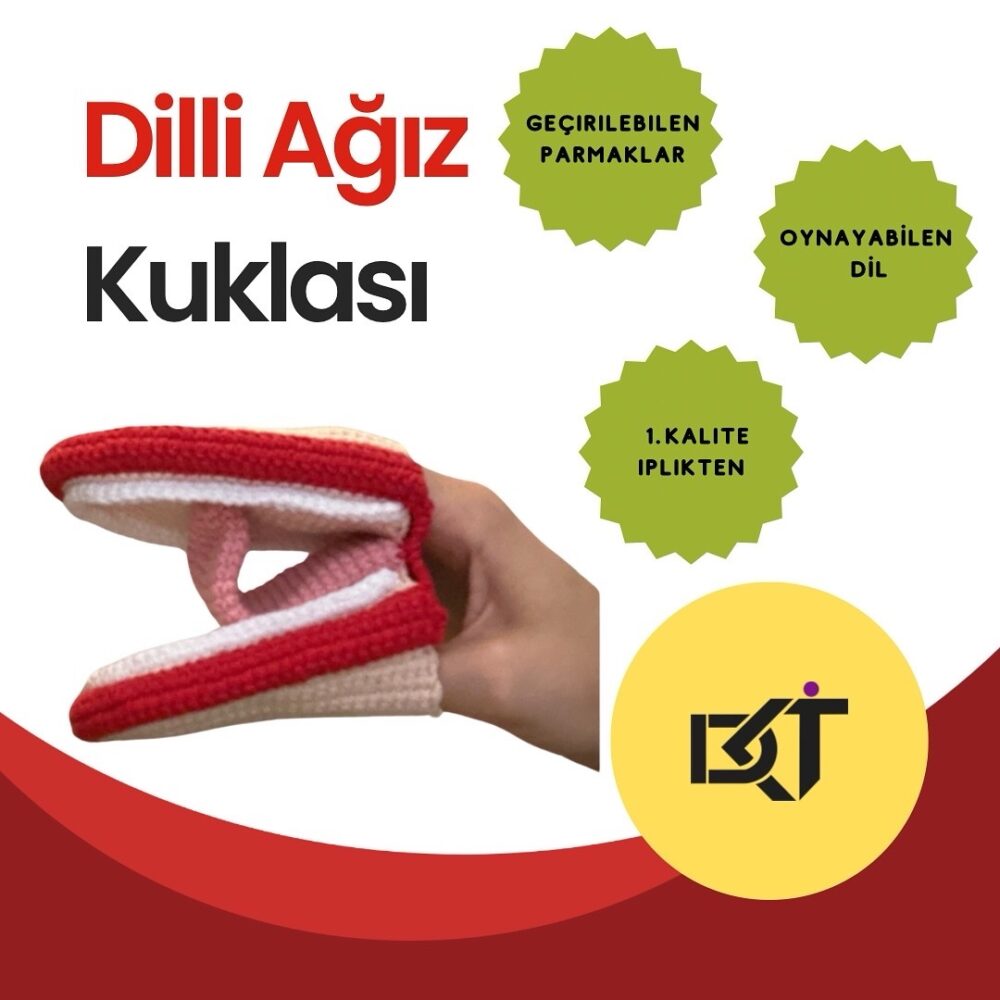DİLLİ AĞIZ KUKLASI - 10 CM