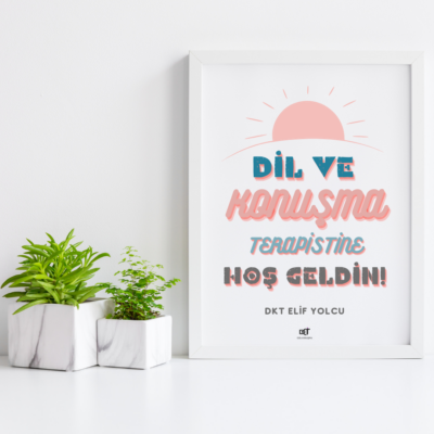 DKT NO : 1 DKT HOŞGELDİN TABLOSU (DİJİTAL FORMAT)