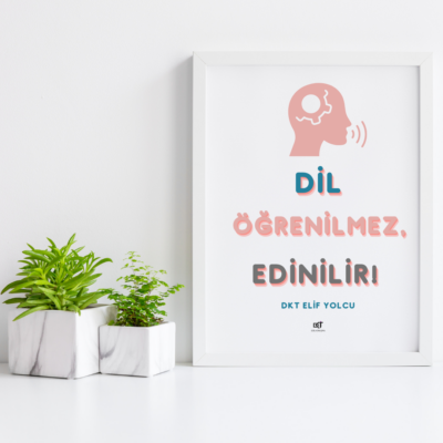 DKT NO 9 DİL ÖĞRENİLMEZ EDİNİLİR! (DİJİTAL)