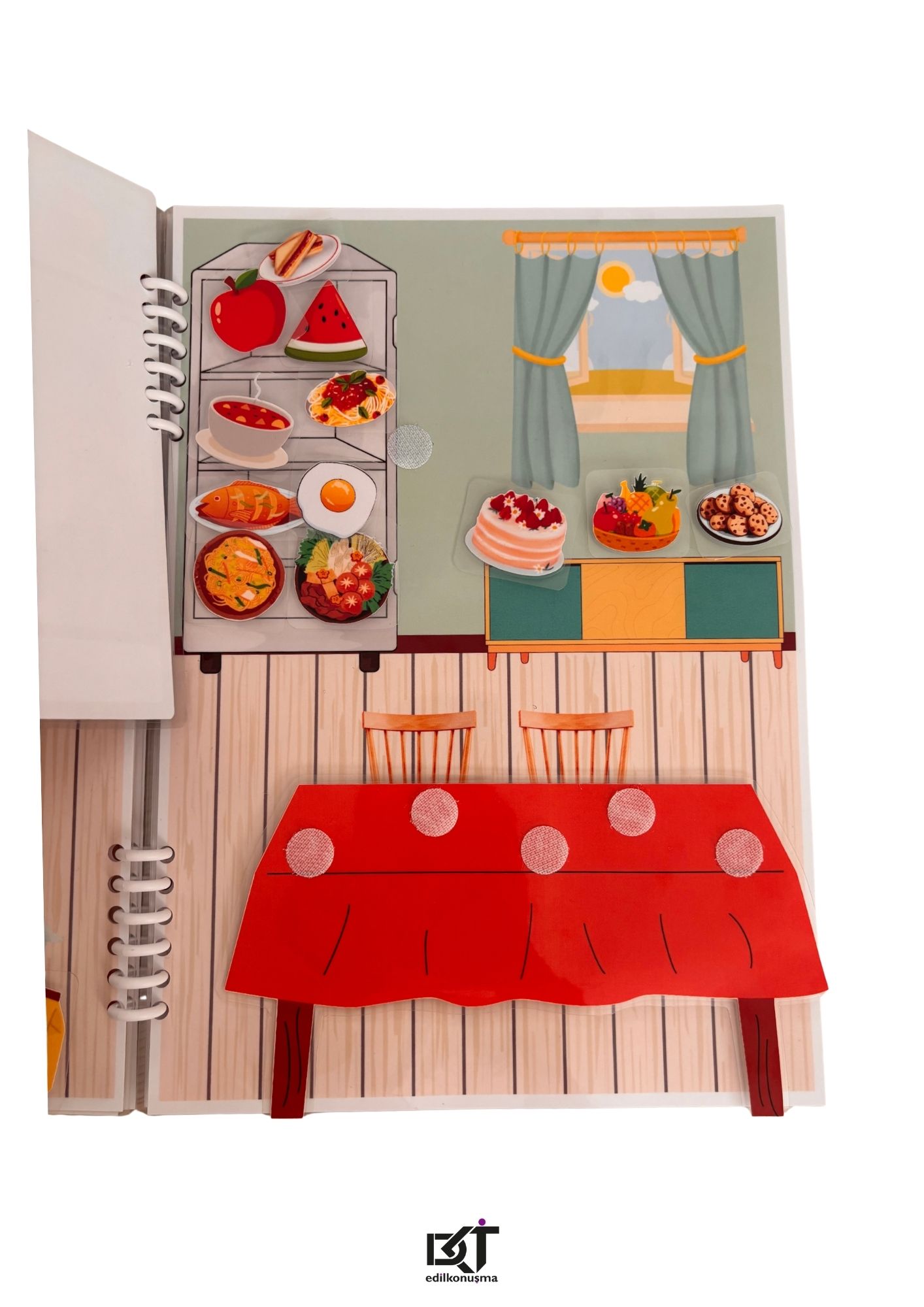 İNTERAKTİF ETKİNLİK EVİM KİTABI- LAMİNE CIRT CIRTLI - - Görsel 5