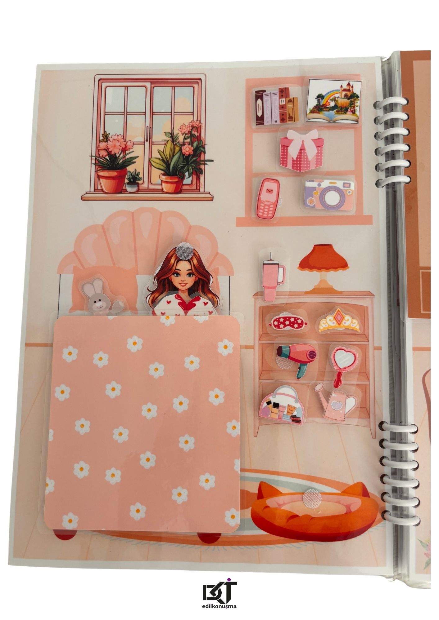 İNTERAKTİF ETKİNLİK EVİM KİTABI- LAMİNE CIRT CIRTLI - - Görsel 2