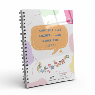 Konuşma Sesi Bozuklukları Genelleme Spiralli Basılı Materyal