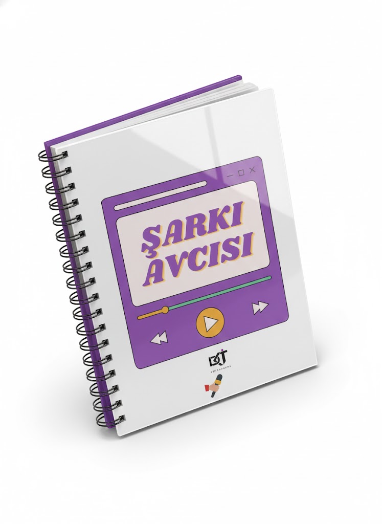 Şarkı Avcısı Spiralli Basılı Materyal - (QR Kod Destekli)