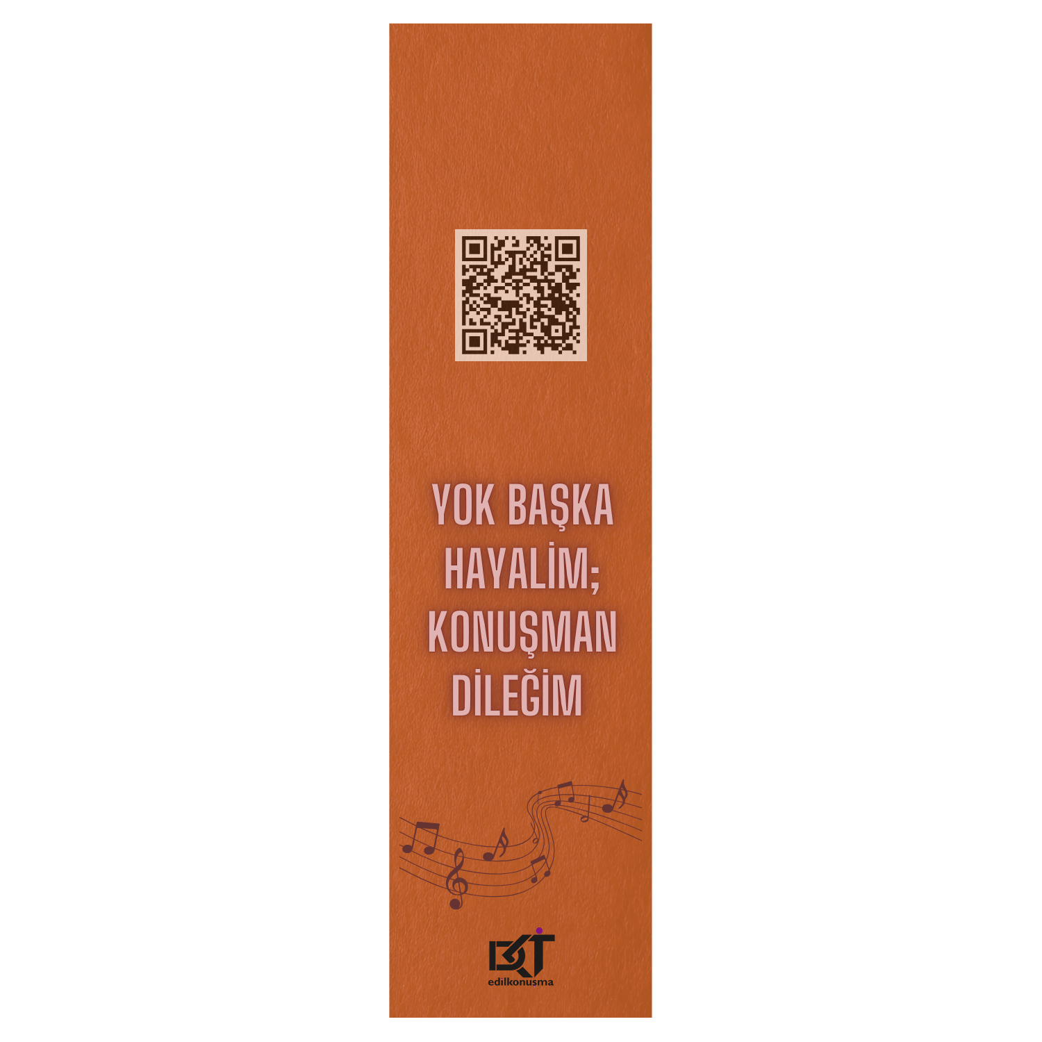 DKT Kitap Ayracı - Konuşman Dileğim!