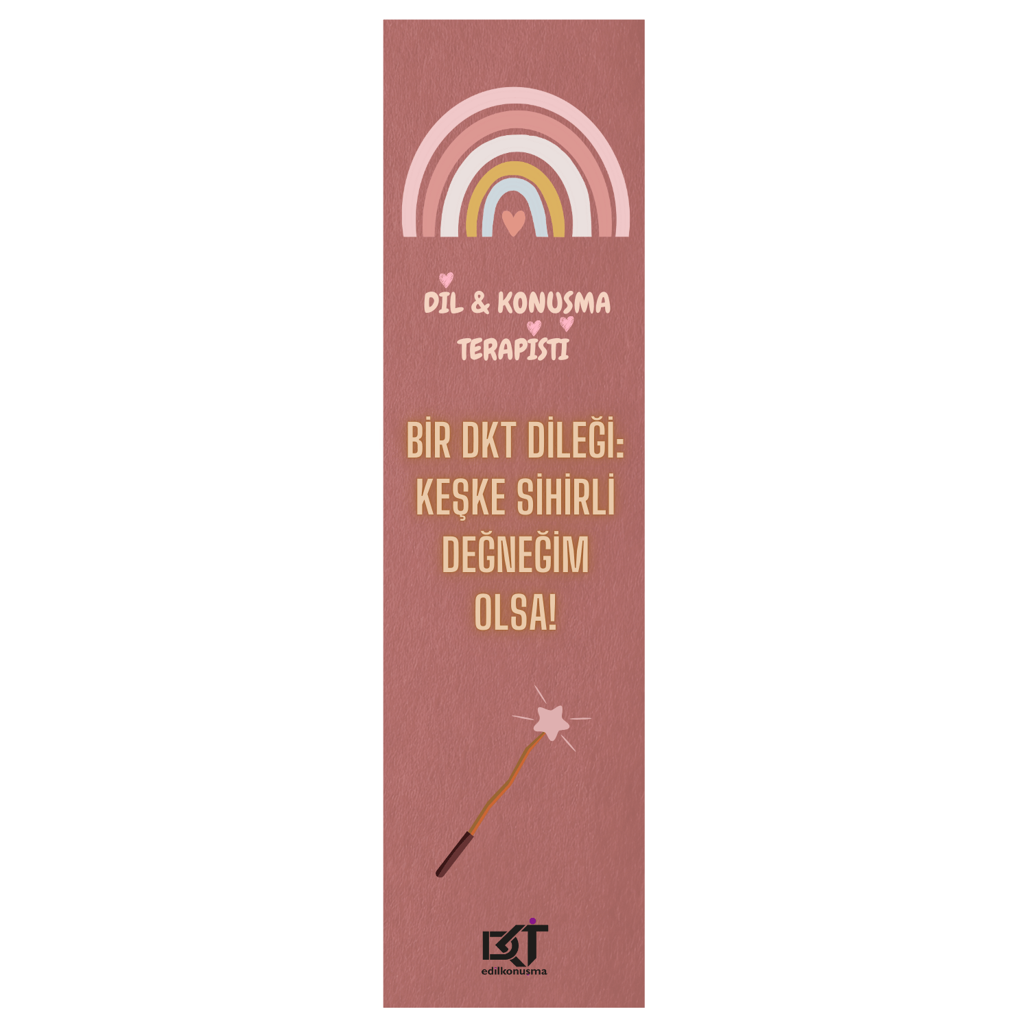 DKT Kitap Ayracı - Keşke Sihirli Değneğim Olsa!