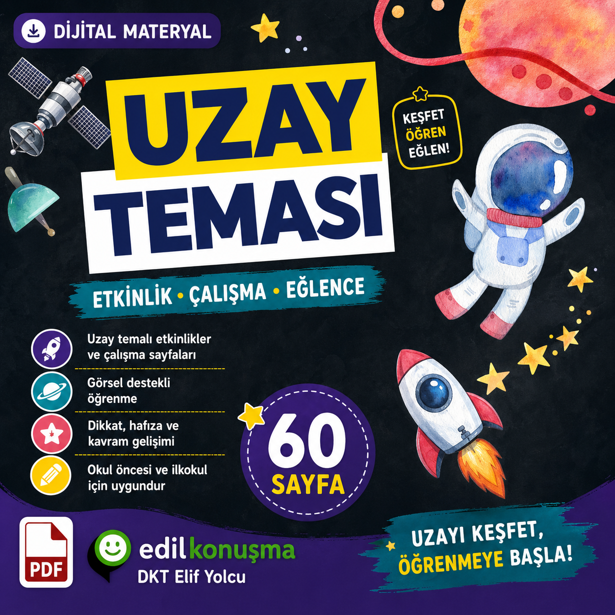 Uzay Teması PDF
